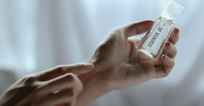 Personal Care - Person Holding Plastic Bottle